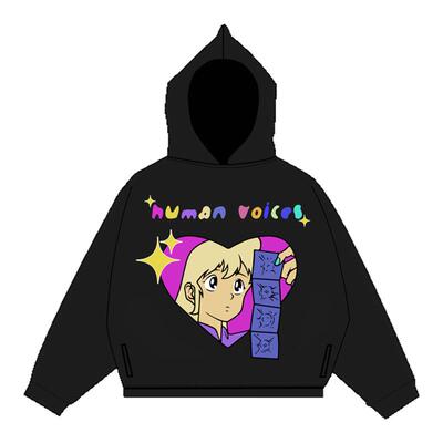 动漫少女460G重磅连帽卫衣