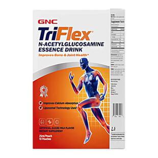 GNC健安喜高钙液体氨糖软骨素关节饮维骨力易吸收液态氨糖护关节