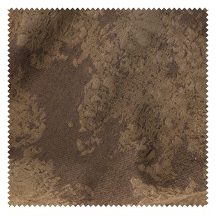 褐色暗花伤痕炒色棉麻—重水洗布料风衣外套裙肌理服装设计师面料