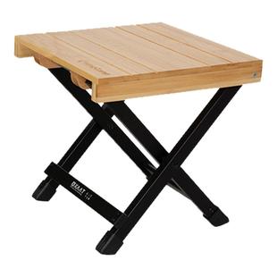 KingCamp户外折叠椅楠竹折叠凳便携式竹面凳家用休闲钓鱼小马扎