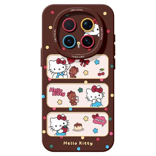 适用荣耀magic8手机壳女款magic7pro保护套新款honor全包防摔magic4至臻6硅胶高级KT猫5por小熊可爱华为软壳