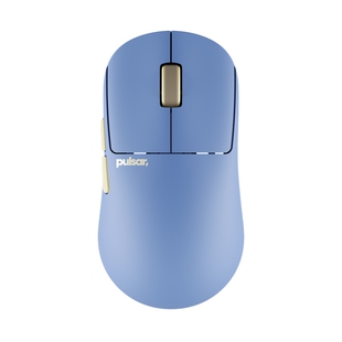 派世 Pulsar X2N CrazyLight 轻量无线对称游戏鼠标 8K 蓝色