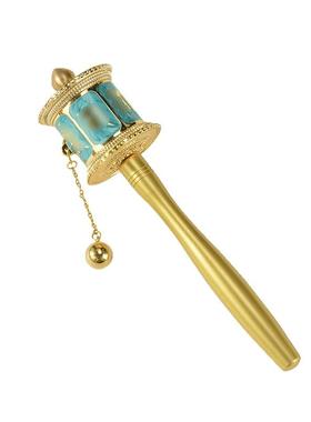 闯隆转轮摆件迷你六字小手摇转筒