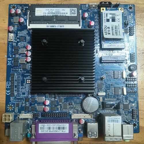 询价ITX-J1800P-2C2E工控主板，带2G内存32G固议价