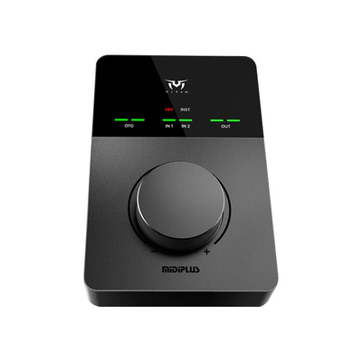 Midiplus迷笛TITAN泰坦Q3Q6外置声卡网红主直播唱歌录书配音专用