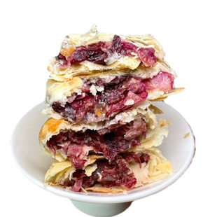 多盒装送礼现烤短保丽江大理特产古城木老爷鲜花饼老店直发玫瑰花