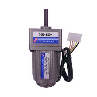 台力6W调速定速电机/马达交流220V配齿轮减速箱2GN-180K带调速器