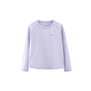 半度闲女童长袖t恤夏装2026新款儿童防晒上衣夏季女大童薄款衣服