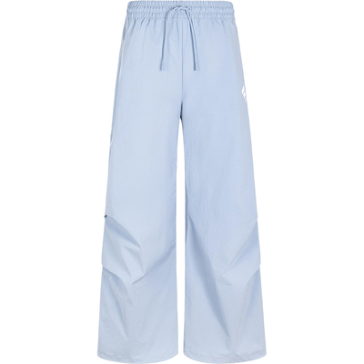 Adidas/阿迪达斯正品2025女士经典梭织阔腿直筒运动长裤JY8085