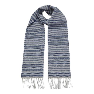 鹿王100%山羊绒围巾2024秋冬新款