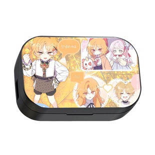 谢绝当鹊桥周边施莱娜伊芙科里动漫充电仓蓝牙耳机无线入耳式耳塞