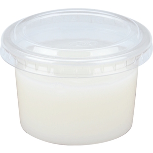 喇叭花一次性酱料杯连体外卖辣椒酱油醋调料打包酱汁盒百香果带盖