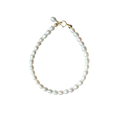 TYUSHA强光包金注金天然淡水珍珠