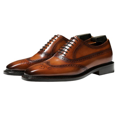 truffaut挪威缝制正装皮鞋男