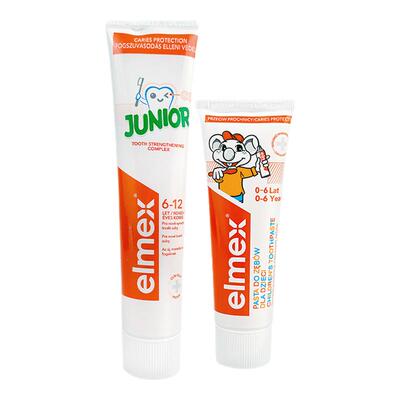 elmex艾美适儿童分龄含氟牙膏
