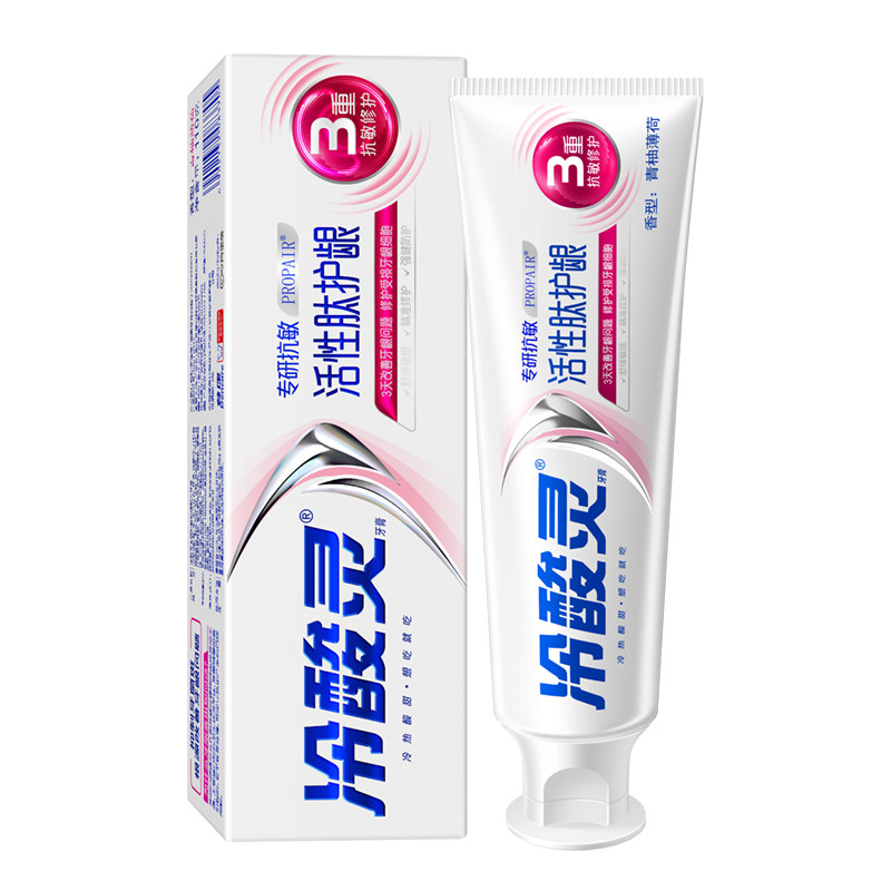 冷酸灵专研抗敏活性肽护龈牙膏