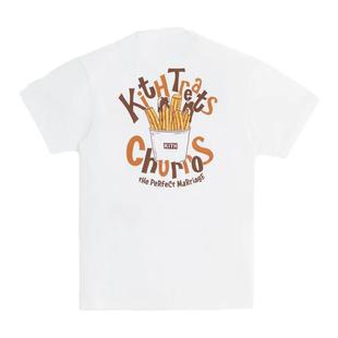 KITH 25SS TREATS CHURRO 口袋薯条油条印花男女休闲情侣短袖T恤