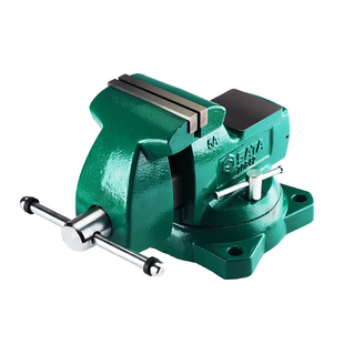 SATA世达台虎钳重型精密工业级工作台钳迷你小型工具铁墩子铁砧子