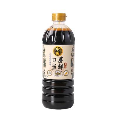 正品中坝0添加酱油1.08L*2瓶特级