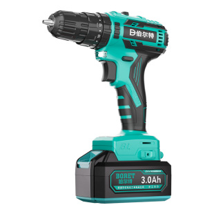 伯尔特无刷锂电手电钻充电钻打孔手枪钻螺丝刀起子电动工具带冲击