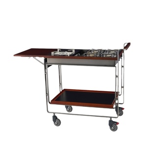 南方欧式五头卡式炉煮餐车流动鲍鱼车酒店餐厅包厢现做烹饪堂做车