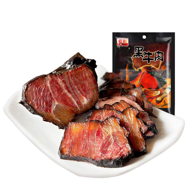 四川黑牛肉伍田开袋即食