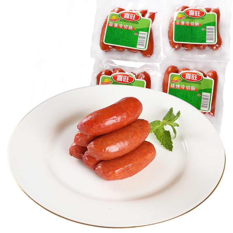 即食香肠蒜香五香香辣火腿肠