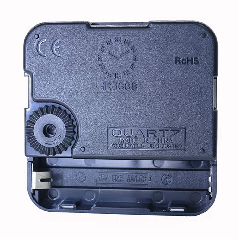 新款直销亚马逊爆款钟表配件长轴挂钩挂钟机芯石英钟机芯搭配2套