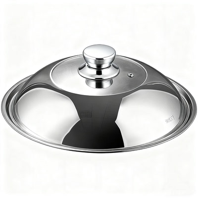 304不锈钢锅盖可视加高加厚耐摔