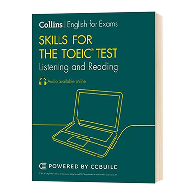 英文原版 Collins English for the TOEIC Test TOEIC Listening and Reading Skills 柯林斯托业考试 听力和阅读技巧 英文版