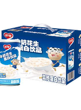 银鹭牛奶花生360g*12罐蛋白饮品