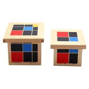 二项式三项式国际版 蒙氏教具蒙台梭利宝宝积木玩具 幼儿园专业版