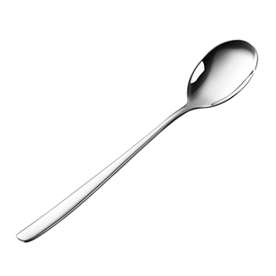 千年恋木316L不锈钢西餐勺家用高档食品级耐高温长柄勺子喝汤调羹