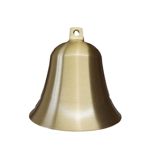 黄铜铃铛纯铜超响声大小号风铃光面入户大门中式家居装饰挂件摆件