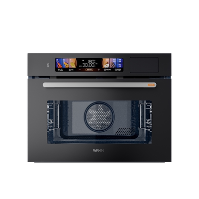 美的华凌S1蒸烤一体机嵌入式家用电蒸烤箱炸炖四合一官方旗舰店