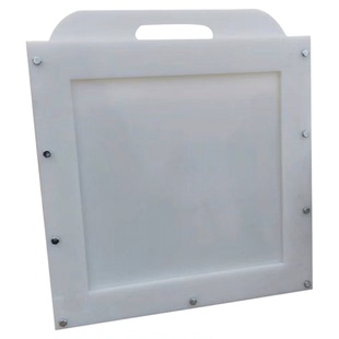 手提塑料闸门PVC/PP/PE农田灌溉渠管道插板一体式复合材料闸板阀