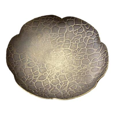 紫泉涧中式手工纯铜杯垫锤纹