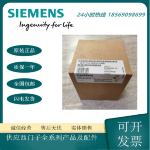 议价原装6ES7313-5BE00-0AB0西门子S7-300 CPU 313CMPI 主机模块