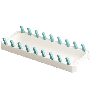 碗碟收纳架抽屉内置碗架厨房收纳盒碗盘沥水分隔橱柜式分类置物架