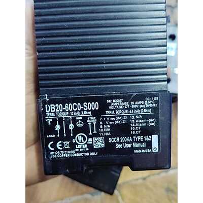 议价DB2060C0S000美国瓦特隆原装工业固态继电器维修