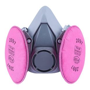 防尘口罩配过滤棉2091CN2097CN活性炭防灰尘颗粒异味防油烟加厚