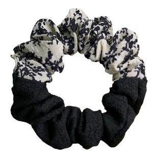 法式复古大肠发圈2024新款发绳女感碎花发量少扎发圈韩系ins