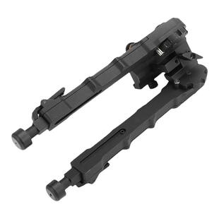 V9连体两脚支架可收缩20mm轨适配支架竹节脚架金属快拆战术握把