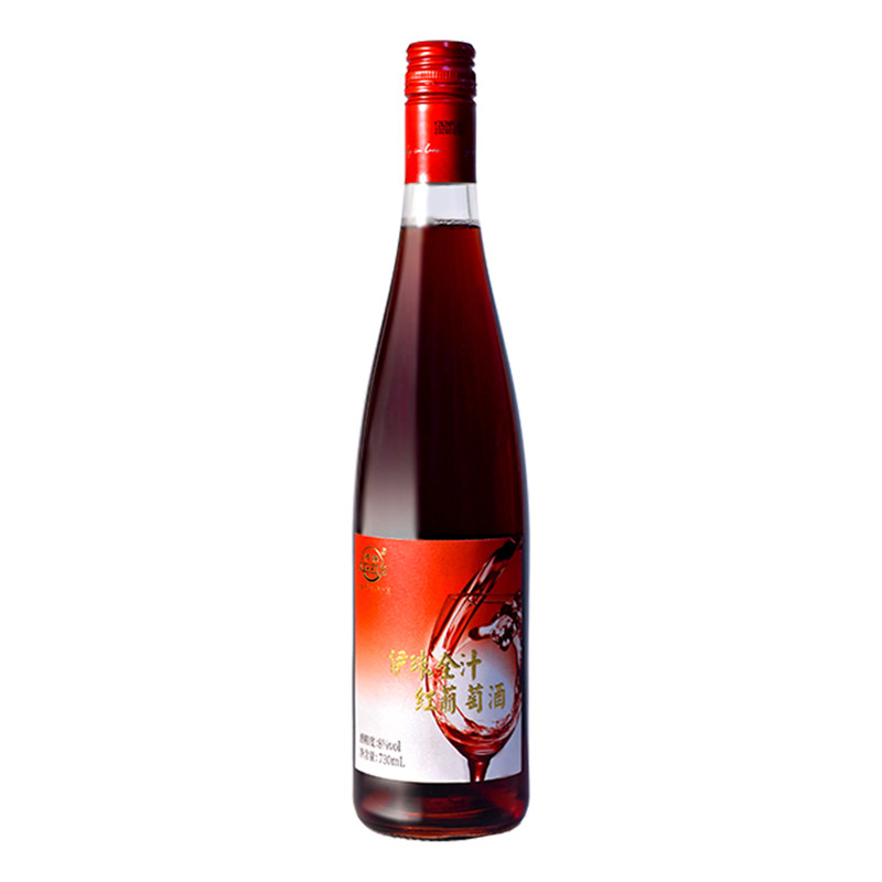 新疆全汁红葡萄酒伊珠