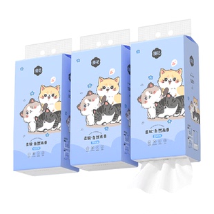 包邮漫花挂抽纸家用餐巾纸抽取式面巾纸卫生纸巾