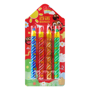 百诺纯可可脂铅笔造型过家家恶作剧玩具儿童零食牛奶巧克力28g