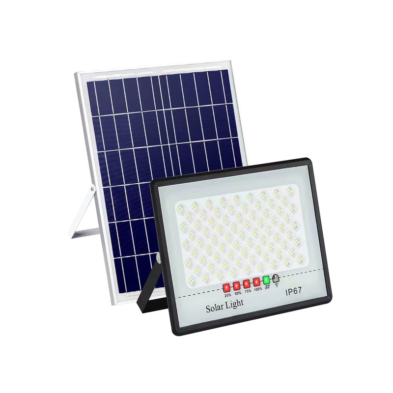 太阳能养殖灯户外庭院投光灯光控感应免布线省心鸡鸭猪舍大棚通用