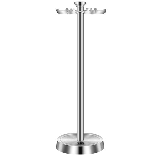 德国旋转锅铲架厨具架铲勺挂架台面置物厨房炊具收纳架304不锈钢