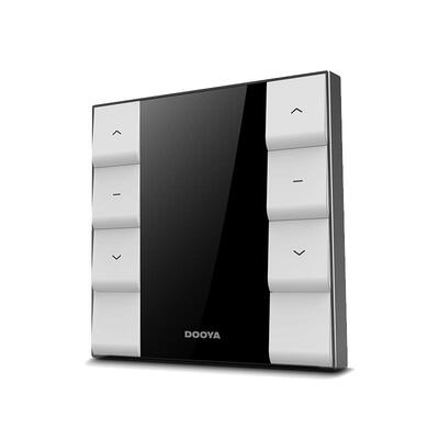 杜亚智能电动窗帘墙面无线开关