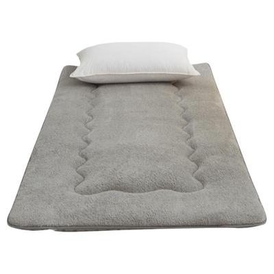 冬季加厚保暖羊羔绒床垫